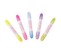 BELLIFFY 5 pièces Stylo Dissolvant Vernis à Ongles sans Liquide Crayon Correction Ongles Pratique et Compact pour Usage Professionnel Domicile Couleurs Rouge Jaune