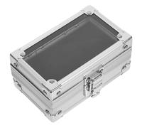 BELLIFFY 50trous Organisateur De Bits De Manucure Portable Boîte De Rangement Pour Outils De Manucure Avec Compartiments Pour Et Amateurs Nail Art