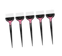 BELLIFFY 5pièces Brosse à Teindre Cheveux Outils De Coiffeur Applicateurs De Pour Salon Et Usage Domestique Noir
