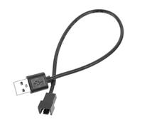 BELLIFFY 5pièces Câbles Adaptateurs USB vers pour Ventilateurs Pc De Câbles pour Refroidissement Et Connectivité Facile des Ventilateurs De Boîtier Bureau