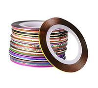 BELLIFFY 60rouleaux Autocollants Nail Art Décoratifs Stickers De Manucure Et Accessoires De Création Facile Et Unique