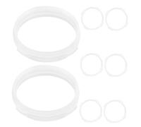 BELLIFFY 8 pièces Connecteurs de Tube pour Cage à Hamster Blanc Raccords DIY Robustes pour Tunnels Modulables Installation sans Outil Accessoires pour Expansion et Remplacement de Tunnel