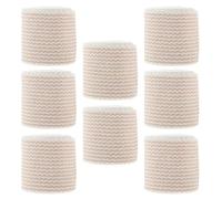 BELLIFFY 8 Rouleaux Bandage Élastique Respirant Bande Sportive à Haute Élasticité avec Fixation Auto-agrippante Protection Poignet Cheville Genou pour Prévention Blessures et Activités
