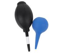 BELLIFFY Ampoules de Nettoyage des Oreilles Souffleur à Presser Pratique 2 Pièces en Silicone pour Retirer la Saleté et Introduire des Couleur Aléatoire pour Adultes et
