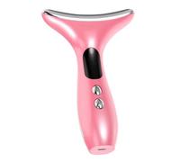 BELLIFFY Appareil De Soin Du Cou Réducteur Double Menton Masseur Raffermissant La Peau Du Cou Les Rides Machine Appareil Anti-rides Instrument De Tirage Au Cou Rose Abdos