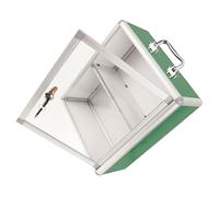 BELLIFFY Armoire à Pharmacie Murale Moyenne 1 Unité Conteneur De Rangement pour Premiers Soins Polypropylène Blanc Compartiments Multiples Usage Domestique Et Lieux Publics Stockage Remède Urgence