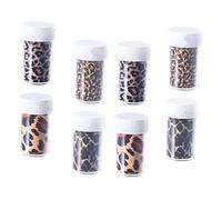 BELLIFFY Autocollants De Vernis à Décoratifs Léopard De Flacons De Transfert Pour Manucure Autocollants De Nail Art Pour Et Orteils