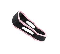BELLIFFY Bandeau Fin Respirant pour Amincissement du Visage, Ceinture de Levage en Tissu Noir, Réduit le Double Menton, pour Femme