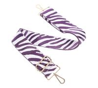 BELLIFFY Bandoulière De Sac à Main Large Et Réglable Toile avec Impression Zèbre pour Bandoulière De Sac