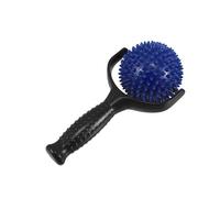 BELLIFFY Bâton de Massage Musculaire Grand Format Noir et Bleu Picots Rouleau de Massage pour Mollets et Dos Outil D’Automassage pour Yoga et Pilates Bâton de Relaxation des Tissus