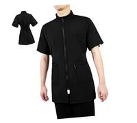 BELLIFFY Blouse de Toilettage pour Animaux Fibre avec Poches Vêtement de Travail pour Toiletteurs Chiens et Chats Smock de Coiffure Confort et Multifonctionnalité