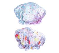 BELLIFFY Bonnet De Pour Enfants Lot De 2 Bonnet De Bain En Satin Pe Pour Garçons Filles