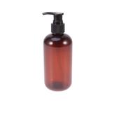 BELLIFFY Bouteilles De Shampooing Emulsion 250ML En Brun Bouteilles à Pompes Pour Gel Et Lotion Flacons De Voyage Pratiques Et Réutilisables
