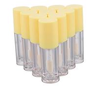 BELLIFFY Bouteilles Vides De 6 Ml Avec Pinceau 10 Tubes De Brillant À Lèvres De Taille Voyage Matériaux Abs