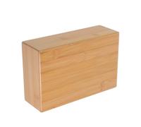 BELLIFFY Brique Yoga Bois Naturelle Bambou Support Pratique pour Cours Yoga Blocs Haute Densité pour Équilibre et Souplesse à Domicile et Studio