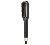 BELLIFFY Brosse à Cheveux Et Barbe Électrique Réglable Mini Lisseur Pour Hommes Peigne à Pour Cheveux Courts Et Barbe Couleur Dorée Compatible