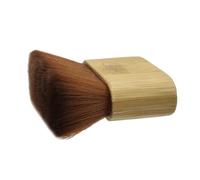 BELLIFFY Brosse à Cheveux Nylon Manche Bois Doux Nettoyage Cheveux Cassés Salon Coiffure Usage Professionnel Contour Cou Oreilles