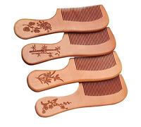 BELLIFFY Brosses À Cheveux Multifonctions Peignes Gravés Gua Sha Légers Outils De Protection Capillaire