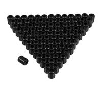 BELLIFFY Butées D'affichage D'inventaire en Pvc 5 Mm, Lot de 90 Clips pour Crochets sur Panneaux Perforés, Accessoires pour Présentoirs et Gestion Commerciale, Compatibles Crochets Muraux