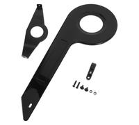 BELLIFFY Cache-chaîne de Vélo Protège-pignon de Chaîne 32-36t Noir, 1 Set, EVP et Alliage, pour Plateau et Roue, Garçon et Filles et Parents, Sorties Loisirs en Plein Air