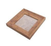 BELLIFFY Cadre D'exposition en Bois Rétro Jaune pour Manucure, Présentation Claire des Couleurs D'ongles, Accessoire Polyvalent pour Salons de Beauté Professionnels