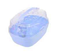 BELLIFFY Cage De Transport pour Hamster Mallette Compacte Et Légère Maison De Voyage Pratique pour Petit Animal