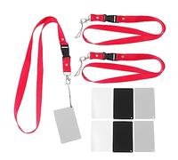 BELLIFFY Carte Neutre pour Balance des Blancs avec Sangle pour Appareil Photo Reflex Numérique