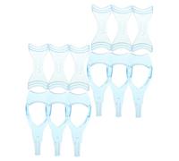 BELLIFFY Carte Protection Mascara et Eyeliner 12 Pièces, Outil Maquillage des Yeux, Aide Application Précise, Accessoire Maquillage pour Débutantes et Usage Quotidien