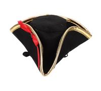 BELLIFFY Chapeau De Capitaine De Tête De Pirate Fête Maman Halloween Toilettage De Chaton pour Animaux De Compagnie Accessoire De Chiot De Dessin Coiffe pour Animaux De