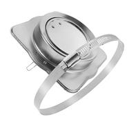BELLIFFY Clapet Anti-retour Pour Hotte De Accessoire D'échappement Grille D'aération Sans Conduit Extracteur Portable Facile À Installer