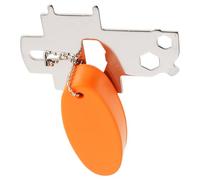 BELLIFFY Clé de Remplissage Diesel Bateau Acier Inoxydable avec Porte-clés Flottant Outil pour Bouchon de Réservoir Carburant et Maintenance Pont Yacht