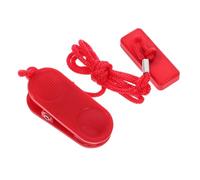 BELLIFFY Clé de Sécurité Magnétique pour Tapis Roulant, Clé de Remplacement Verrouillage D'arrêt d'urgence, Accessoire Rouge 14x35 Mm, Compatible Machine de Course à Domicile