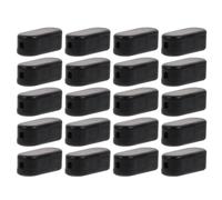 BELLIFFY Clip de Connexion pour Store Vertical, 25 Pièces Noir Plastique | Fermeture Sécurisée Compacte, pour Chaînes de Rideaux et Jalousies, Entretien Domestique, Gestionnaires Bureau