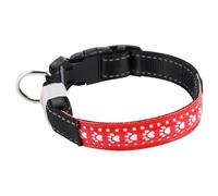BELLIFFY Collier pour Chien À LED Fonctionne avec des Piles Élégant Et Sûr pour Laventure De Votre Animal De Compagnie