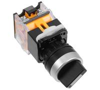 BELLIFFY Commutateur à Came Rotatif 2 Positions La38-11x2 20x3, Interrupteur Marche/arrêt à Verrouillage Automatique, Tension Ac0-ac440v, Sélecteur Industriel pour Gestion D'alimentation