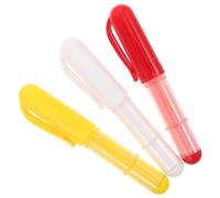 BELLIFFY Crayon Couture Rechargeable en Plastique, Lot de 3 Pièces Capuchons Protecteurs, Précision Améliorée pour Couture et Quilting, Outil pour Marquage Tissu Lavable