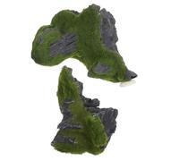 BELLIFFY Décorations Aquarium Roches Flottantes Montagnes Miniatures Cachettes Poissons Betta Crevettes Lot