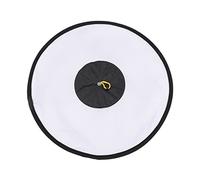 BELLIFFY Diffuseur Flash Réglable pour Appareil Photo, Réflecteur de Lumière Annulaire Portable Paquet de Rangement, Usage Portrait et Studio Photo, Format Compact, Couleur Blanche