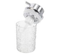 BELLIFFY Distributeur de Savon Moussant Transparent pour Salle de Bain et Cuisine Flacon Pompe Mousse Rapide pour Nettoyant Visage Savon Mains et Gel Polyvalent