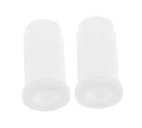 BELLIFFY Douille D'adaptation Bague de Renfort Résistante en Plastique Blanc 2 Pièces pour Tige de Siège de Bateau pour Piédestal de Siège Marin, pour Navigation en Mer