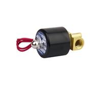 BELLIFFY Électrovanne Électrique Pouce pour Eau et Air Normalement Fermée Fonctionnement Direct Compatible Tuyau Arrosage et Chauffage Central