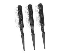 BELLIFFY Ensemble De 3 Peignes À Cheveux À Pointes Arrondies Pour La Coiffure Brosse De Massage Du Cuir Chevelu Pour Brosse De Barbier