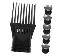 BELLIFFY Ensemble De 6 Peignes À Dents Larges Pour Sèche-cheveux Diffuseur Buse En Plastique Pour Le Soin Des Cheveux