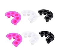 BELLIFFY Ensemble De Trempage Pour À 5 Trous 6 Bols De Manucure Pour Adoucir Les Peaux Mortes Soigner Les Cuticules Retirer Les Pointes De Nail Art Pour Les Salons De Manucure