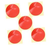 BELLIFFY Étiquettes Adhésives Manomètre 5 Feuilles Rondes 10 Cm pour Indication de Jauge et Marquage de Manomètres sous Pression D'air