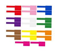 BELLIFFY Étiquettes De Câble Adhésives 20 Feuilles 10 Couleurs Étanches Et Anti-déchirure Pour Gestion Câbles Réseau Et Fils Électriques Bureau Et Maison