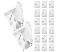 BELLIFFY Feuilles Transfert Ongles et Cotons pour Dissolvant Gel Soak-off Protection Cuticules pour Usage Professionnel et Domestique Retrait Rapide Vernis Semi-permanent