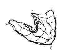 BELLIFFY Filet à Bagages Vélo Latex Élastique avec Crochets Résistant pour Porte-Bagages Arrière et Coffre de Deux-Roues et VTT