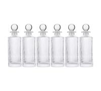 BELLIFFY Flacon Diffuseur D’arômes en Verre Rainuré 150ml, 1 Set