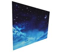 BELLIFFY Fond De Photographie Étoilé Arrière-Plan Céleste pour Fête Anniversaire Baptême Mariage